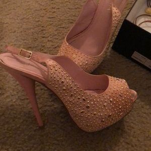 Cute pink heels